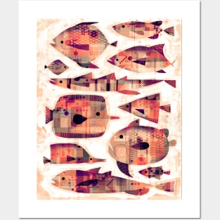 Fossil Fish Posters and Art